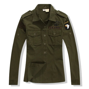 Chemise militaire femme | Élégance et Confort Quotidien