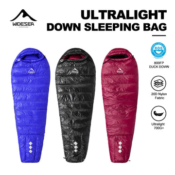 Sac de couchage grand froid ultraléger | Confort thermique