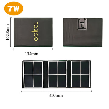 Panneaux solaires portables urgence 14W | Pour camping et crises