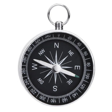 Boussole Miniature Aluminium | Navigation en Urgence