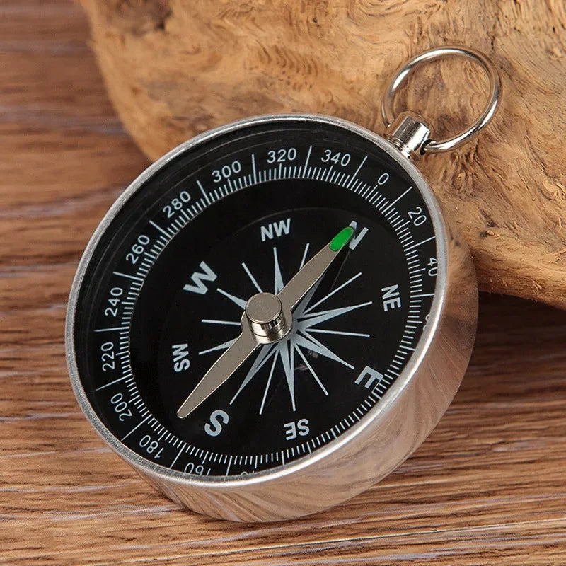 Boussole Miniature Aluminium | Navigation en Urgence