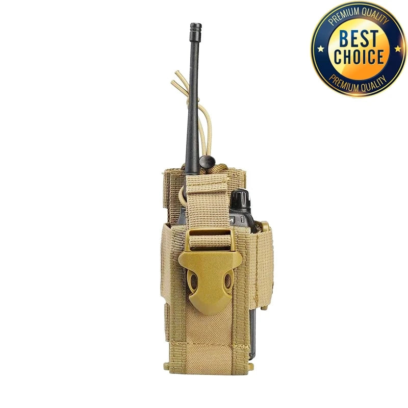 Porte-Radio Tactique Réglable | Confort Assuré