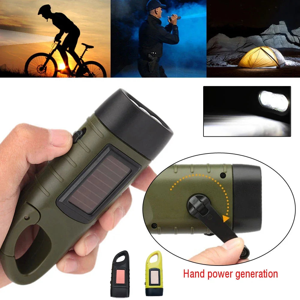 Lampe Tactique Rechargeable | Éclairage Autonome de Survie