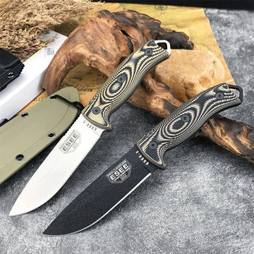 Couteau Bushcraft Compact | Robustesse et Durabilité