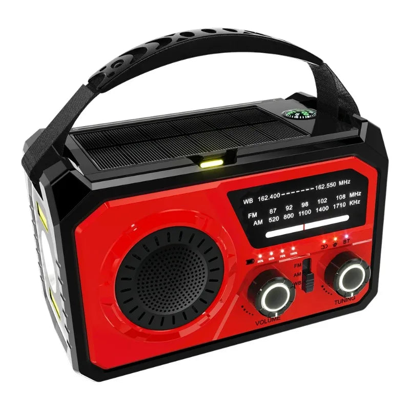 Radio solaire 16000mAh | Communication d'urgence fiable