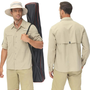 Chemise militaire homme UPF 50+ | Protection UV et Confort