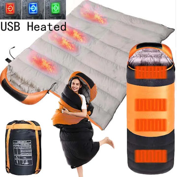 Sac de couchage grand froid USB | Chaleur Optimale
