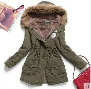 Parka militaire femme Slim | Chaleur et Élégance