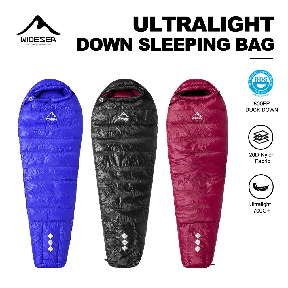 Sac de couchage grand froid ultraléger | Confort thermique