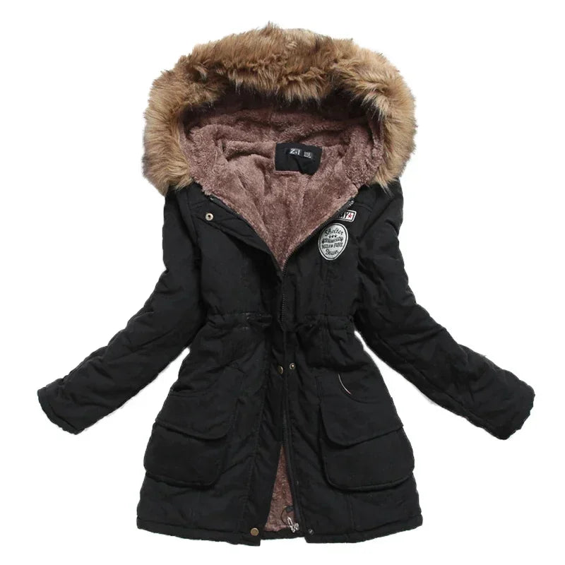 Parka militaire femme Slim | Chaleur et Élégance