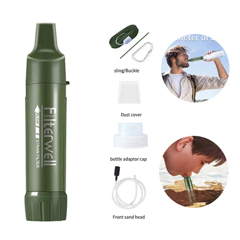 Filtre à Eau Portable 4000L | Hydratation en Urgence