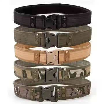 Ceinture Tactique Camouflage | Confort et Résistance