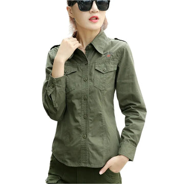 Chemise militaire femme | Élégance et Confort