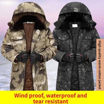 Parka militaire homme Camouflage | Chaleur et Confort