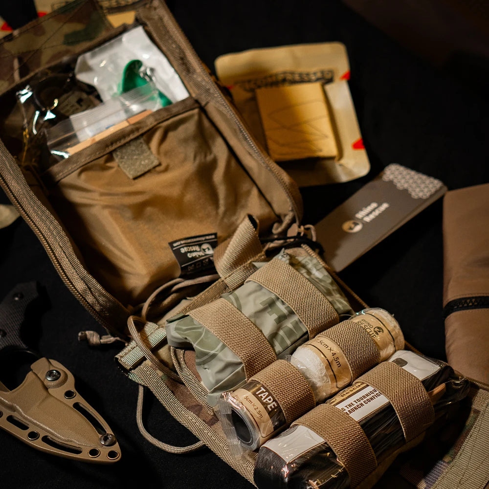 Trousse premier secours Molle Compacte | Outdoor et Urgences