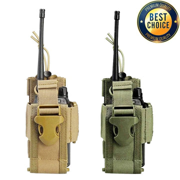 Porte-Radio Tactique Réglable | Confort Assuré