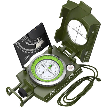 Boussole Militaire Métal Précision | Pour Orientation en Extérieur