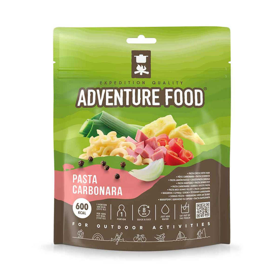 Repas lyophilisé Pâtes Carbonara | Adventure Food